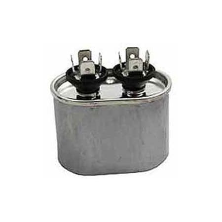 Rotom Oval Run Capacitor, Dual Voltage 370/440, 10 Mfd 10DV